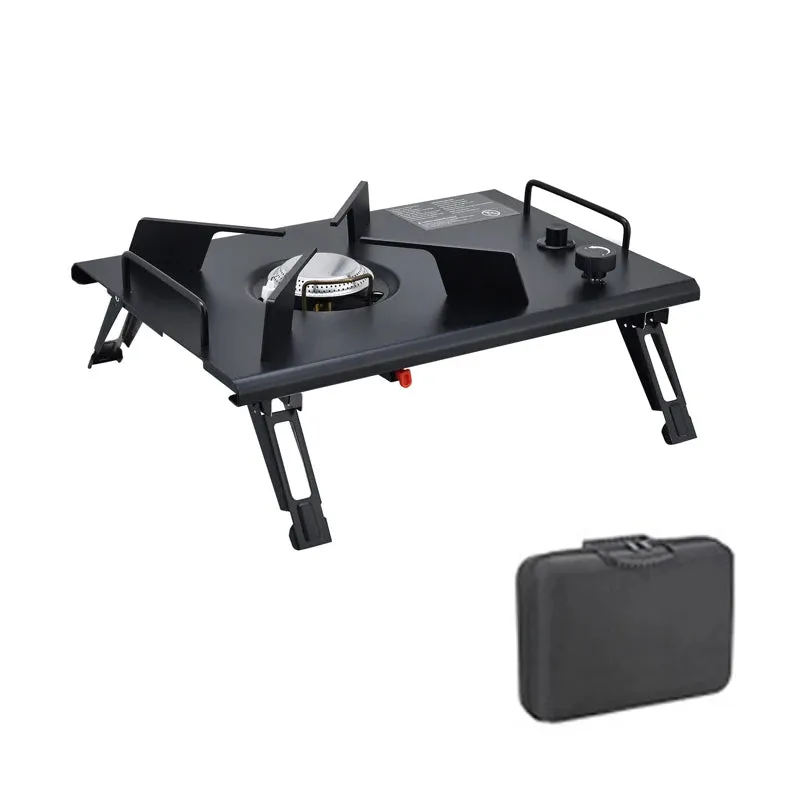 Lohascamping Lightweight Camping Folding IGT table extend Brazier table multifunctional adjustable leg Desktop burner bbq table