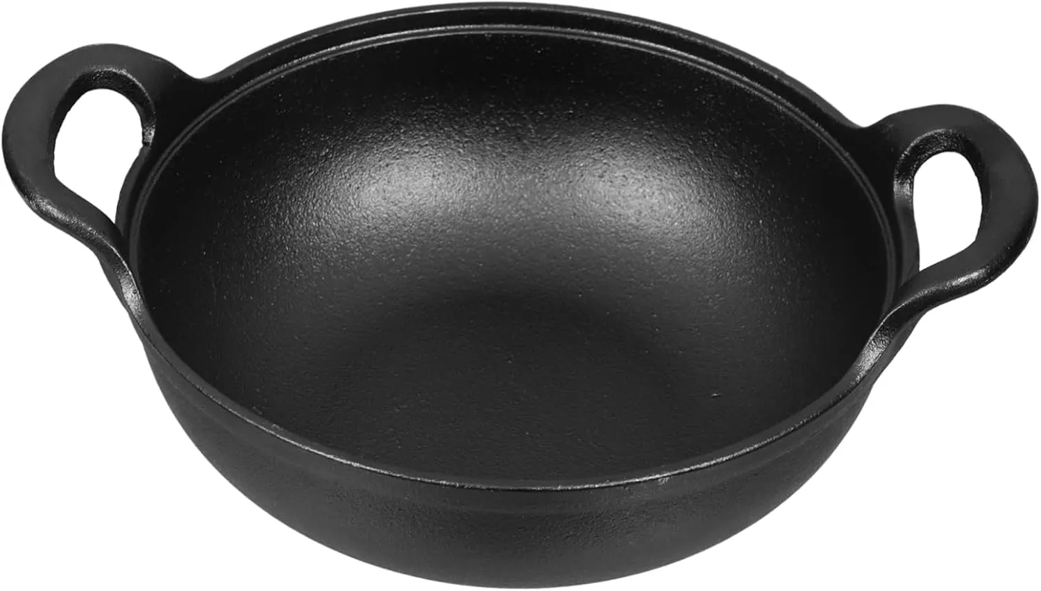 Luxshiny Cast Iron Skillet Pot Non-stick Cooking Pot Outdoor Picnic Cookware Present Set