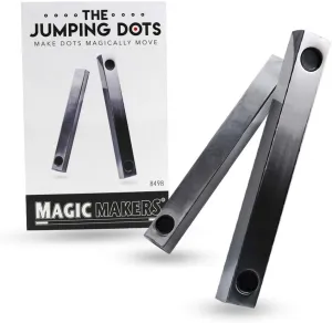 Magic Makers The Jumping Dots Easy Visual Magic Trick - Real Metal Alloy