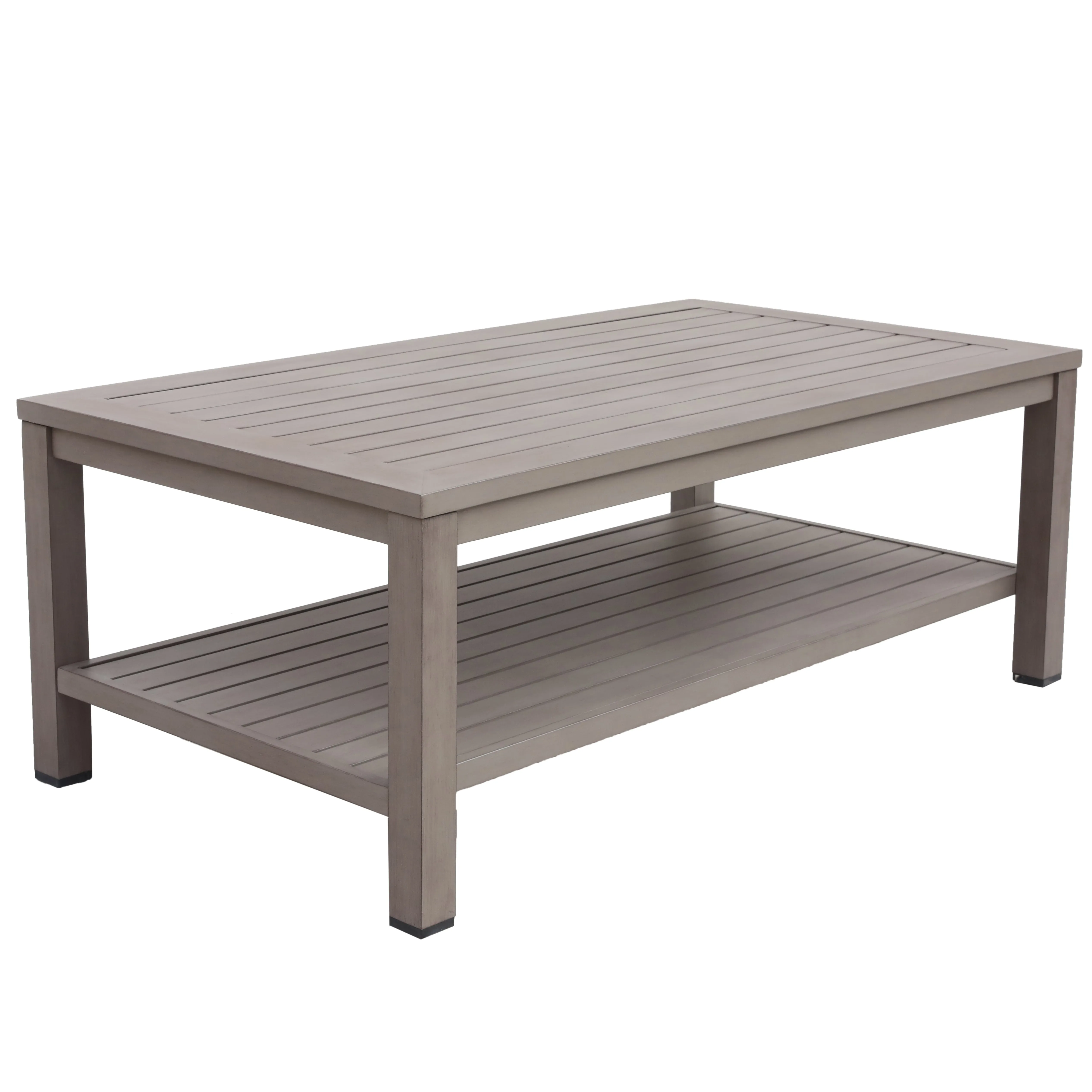 Marativa 28’’x50’â€?Aluminum Coffee Table Best Indoor & Outdoor Patio Furniture