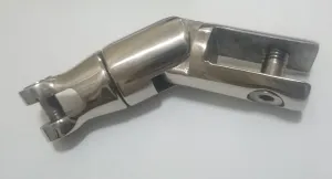 MarineNow 316 Stainless Steel Multi-Directional Double Anchor Swivel Connector (3/8" - 1/2")
