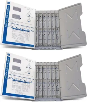 Martin Yale 966RS3G Master Catalog Steel Rack Starter Set (Pack of 2), Gray, 6" Filing Capacity, 18" Wing-Wing Length, Heavy-gauge steel construction, Include a full set of
