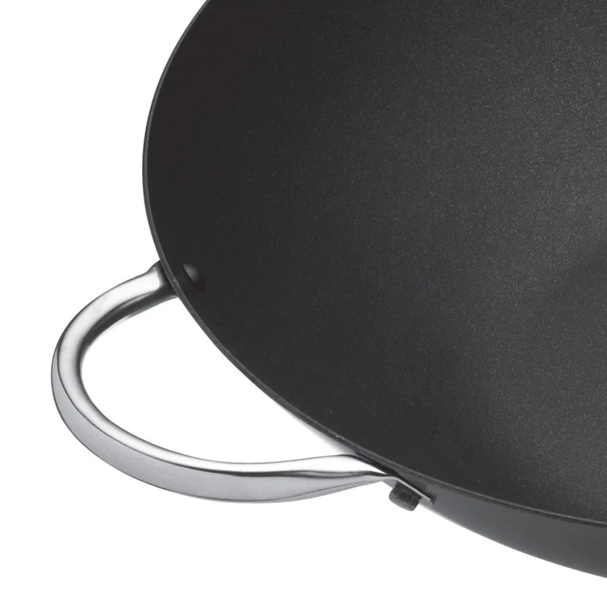 MasterClass Carbon Steel Non-Stick Wok 14"