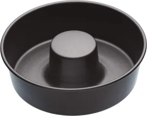 MasterClass Ring Cake Tin with PTFE, PFOA and BPA Free Non Stick, Robust 1mm Thick Carbon Steel, Savarin Mould 20cm (8”) for Cakes and Desserts, Rust Resistant, Ultimate Double-Layer, Grey