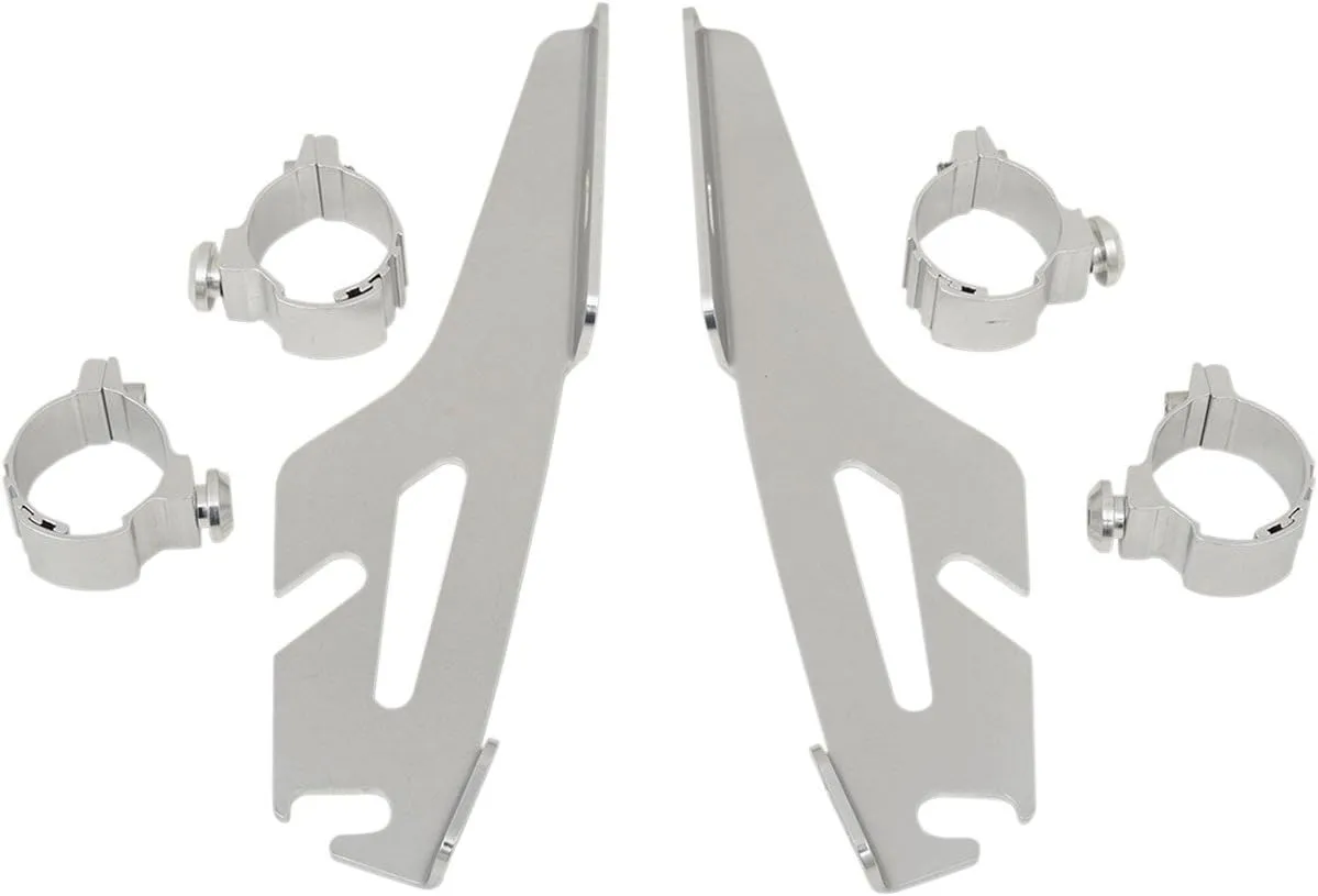 Memphis Shades MEM8972 Trigger-Lock Mounting Kit (Polished for Honda VT1100C2 and VT750C Shadow Sabre 2000-2007)