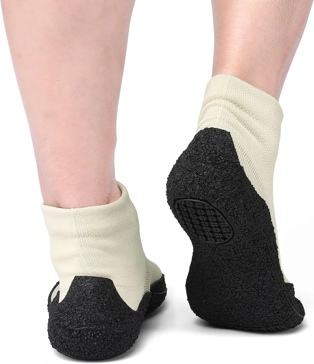 Mens Womens Barefoot Sock Shoes Minimalist Zero Drop Walking Shoes Comfortable Lightweight Ultra Portable Non Slip Multi-Purpose Fitness Workout Yoga Shoes
