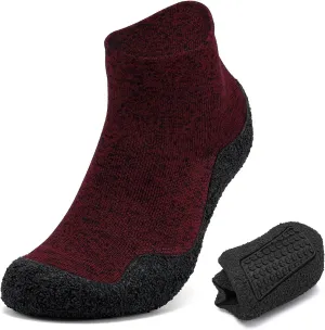 Mens Womens Barefoot Sock Shoes Minimalist Zero Drop Walking Shoes Comfortable Lightweight Ultra Portable Non Slip Multi-Purpose Fitness Workout Yoga Shoes