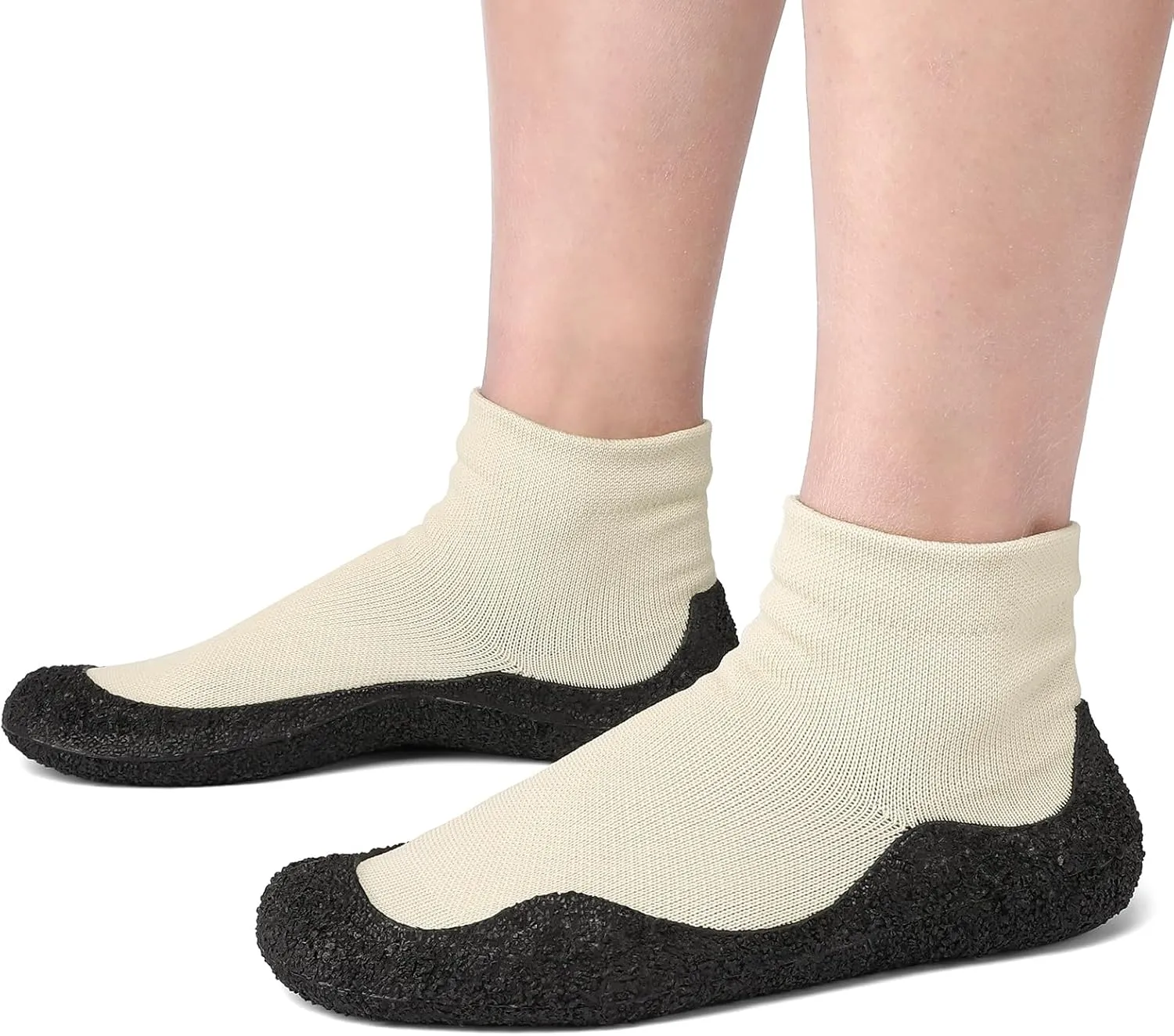 Mens Womens Barefoot Sock Shoes Minimalist Zero Drop Walking Shoes Comfortable Lightweight Ultra Portable Non Slip Multi-Purpose Fitness Workout Yoga Shoes