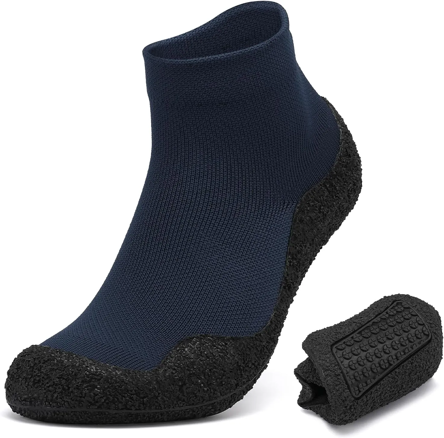 Mens Womens Barefoot Sock Shoes Minimalist Zero Drop Walking Shoes Comfortable Lightweight Ultra Portable Non Slip Multi-Purpose Fitness Workout Yoga Shoes