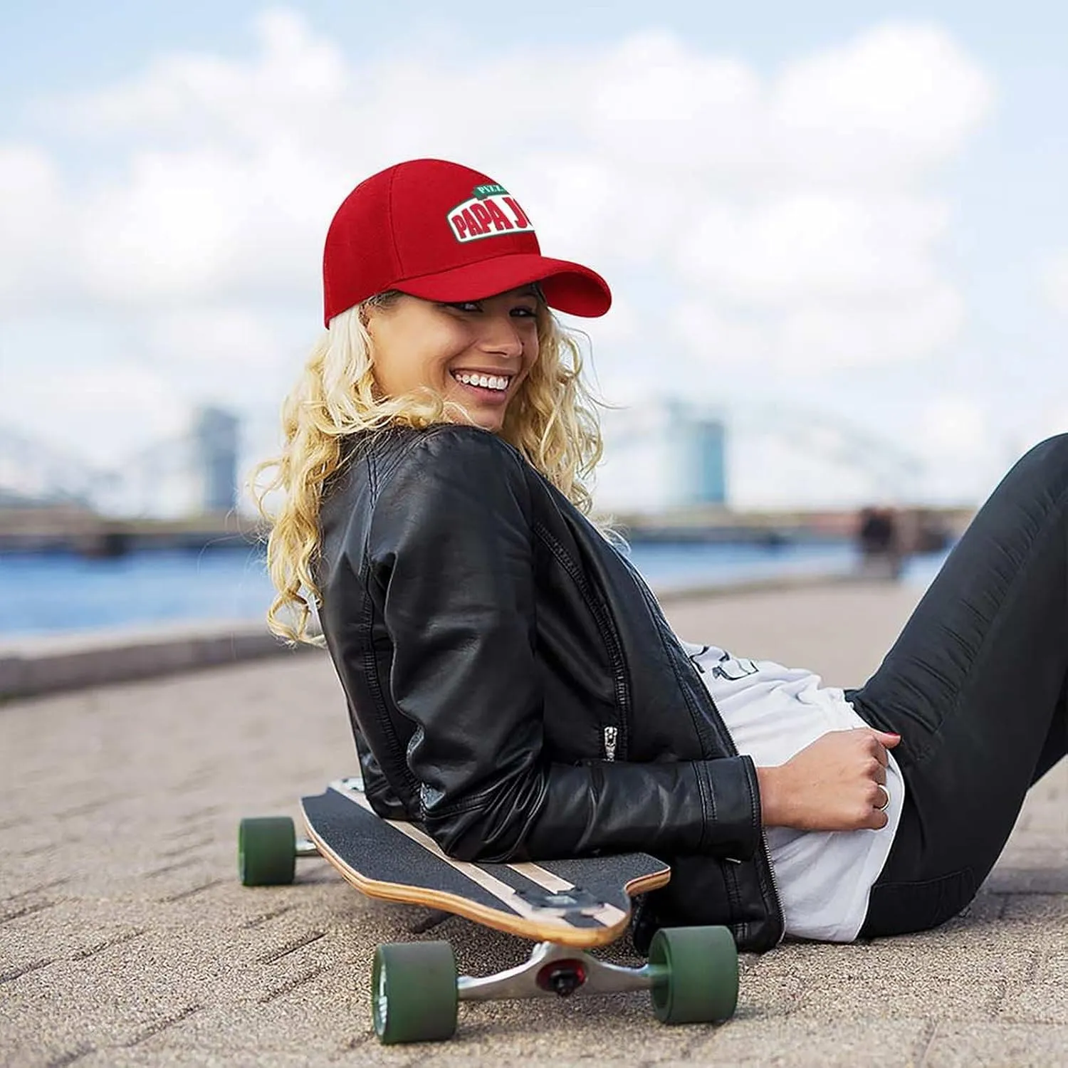 Men's Women's Logo Graphic Baseball Caps Adjustable Trucker Dad Caps Work Hat for Adult Unisex Women Men