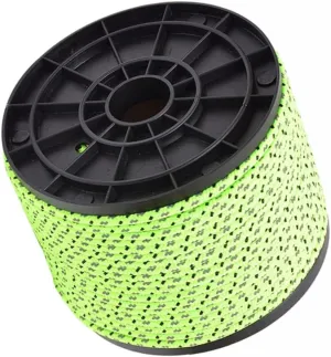 Milisten 50m Reflective Camping Rope Windproof Tent Rope for Outdoor Use Night Visibility Tent Accessories 4mm Thick