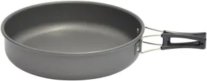 Milisten Portable Non-Stick Aluminium Frying Pan Outdoor Cooking Pot for People Camping Utensil for Hiking and Picnics Lightweight and Cooking Gear
