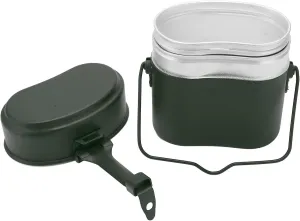 Military Mess Tin,Alumilum Camping Cookware Mess Kit Survival Cookware Set for Camping, Hiking, Outdoor Cooking