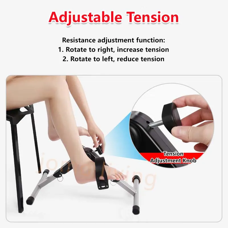 Mini Foldable Cycle Cardio Fitness Rehabilitation Mobility Trainer Physiotherapy