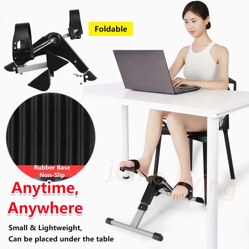 Mini Foldable Cycle Cardio Fitness Rehabilitation Mobility Trainer Physiotherapy