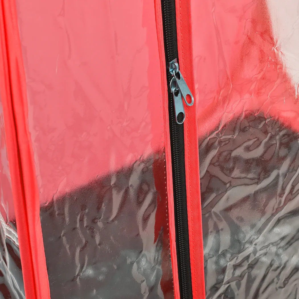 Mountview Pop Up Tent Camping Weather Red
