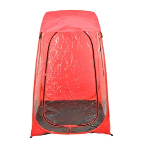 Mountview Pop Up Tent Camping Weather Red