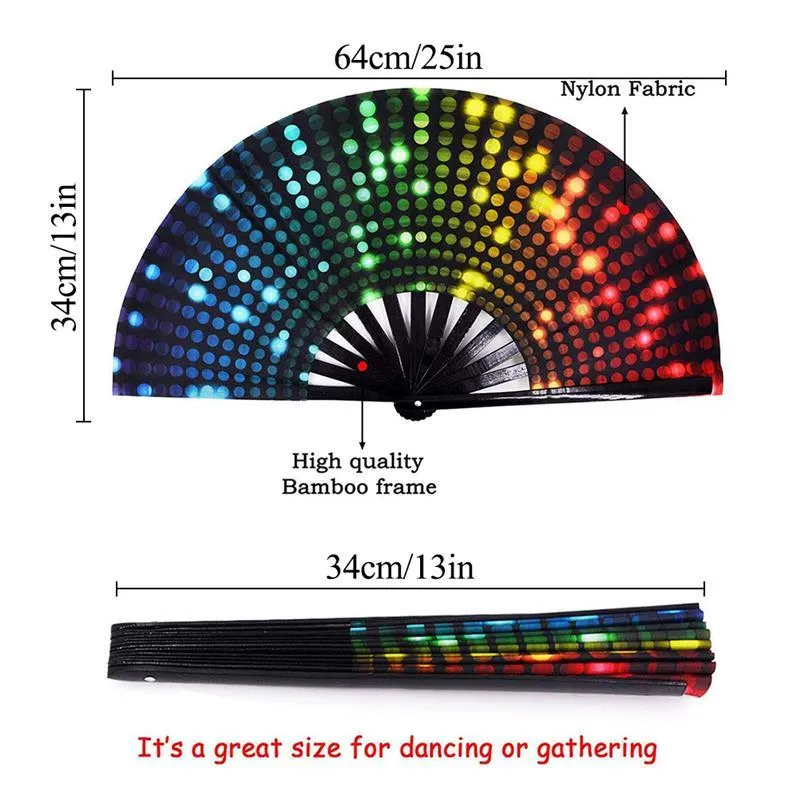 Multi-colour Fan