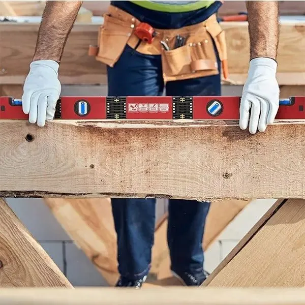 Multifunction Foldable Level - Woodworking Measurement Tools for Craftsman Plumbers Carpenters Bricklayers