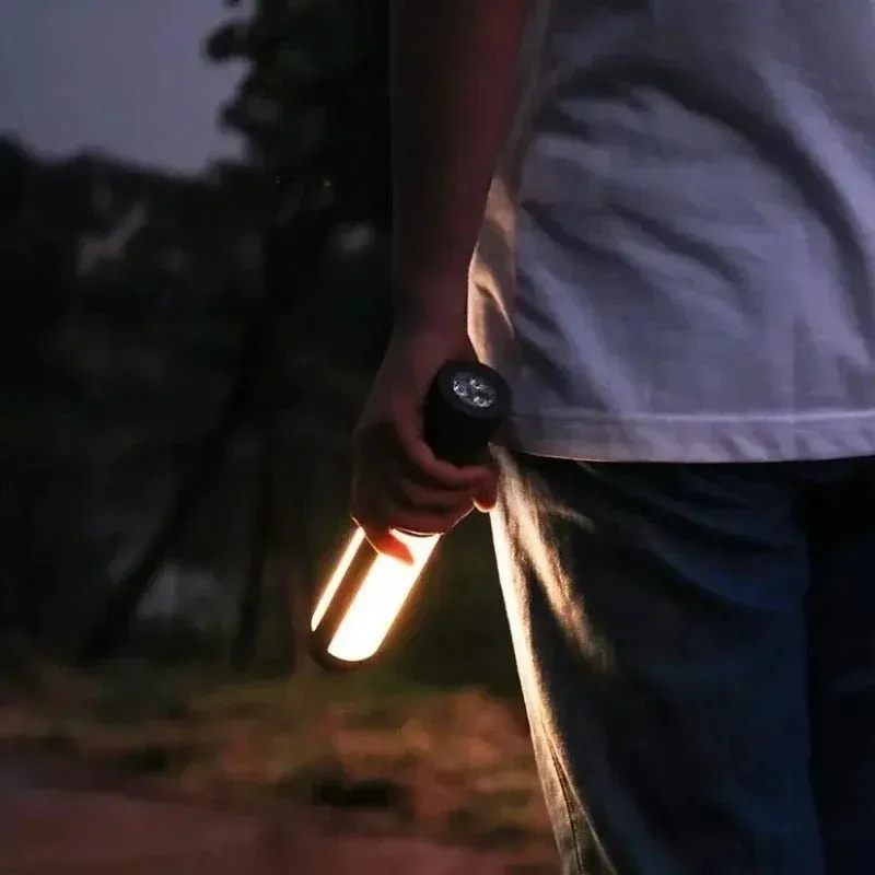 Multifunctional Camping Lamp - Battery Powered Light for Camping, Hiking, Night Fishing