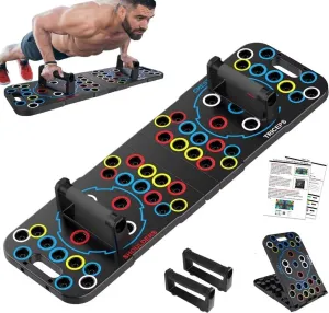 Multifunctional foldable push-up plate home convenient fitness exercise abs push-up stand