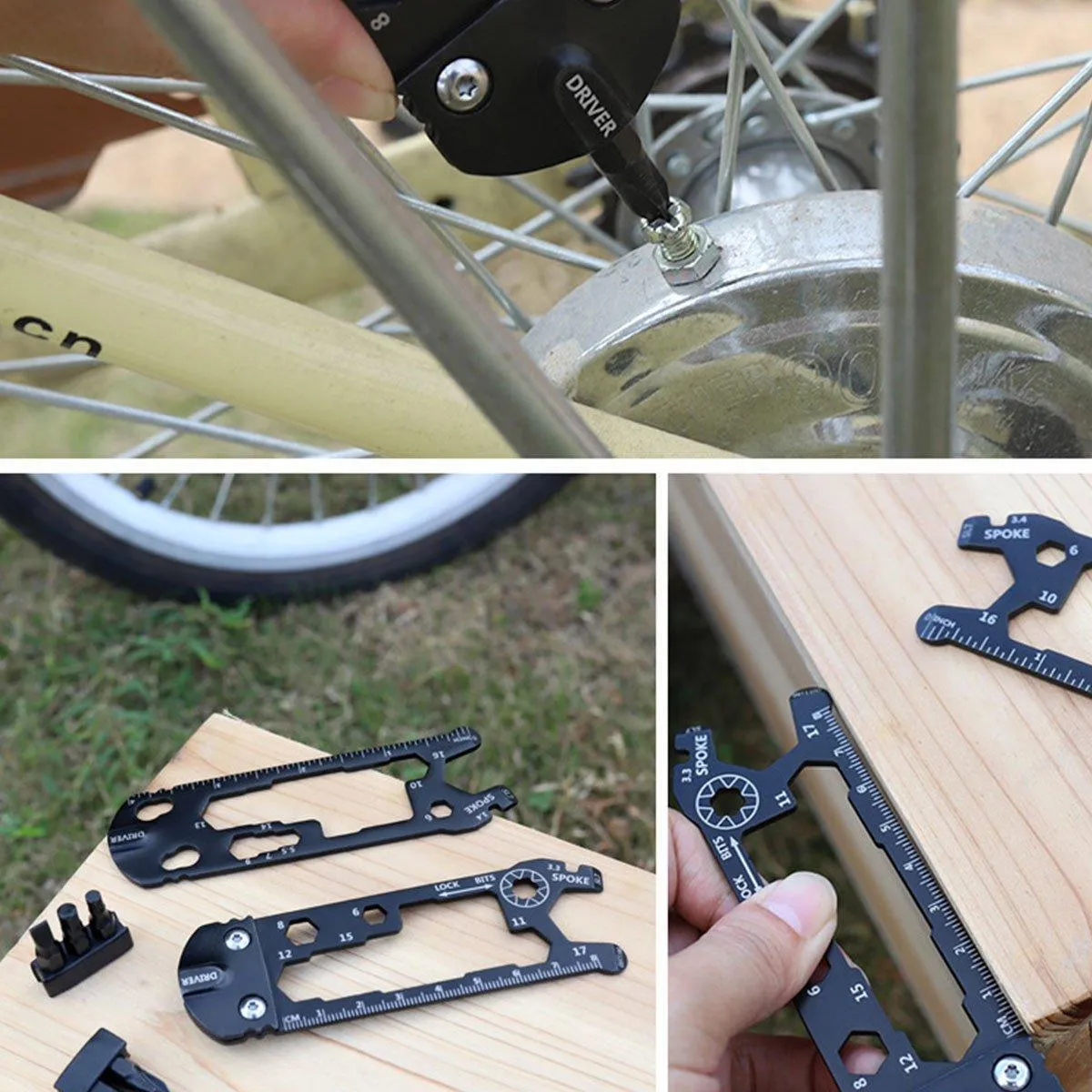 Multifunctional Hexagonal Spanner Portable Bicycle Repair Tool Kit Hand Tool Set