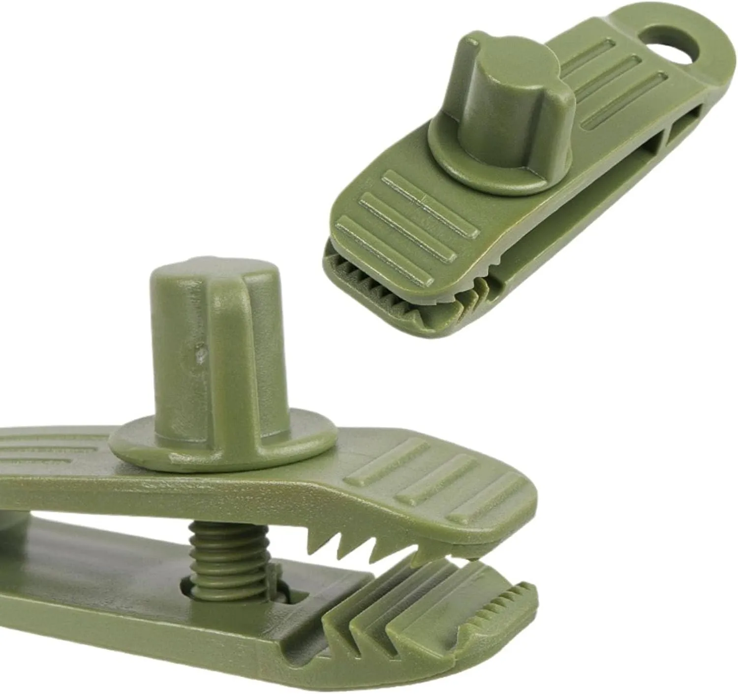 Newly Upgraded Outdoor Tent clamp Canopy Tent Sunshade Windproof Fixing Buckle Plastic Clipped Button Wind Rope Buckle Shark Clip