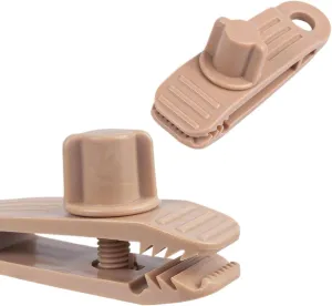 Newly Upgraded Outdoor Tent clamp Canopy Tent Sunshade Windproof Fixing Buckle Plastic Clipped Button Wind Rope Buckle Shark Clip