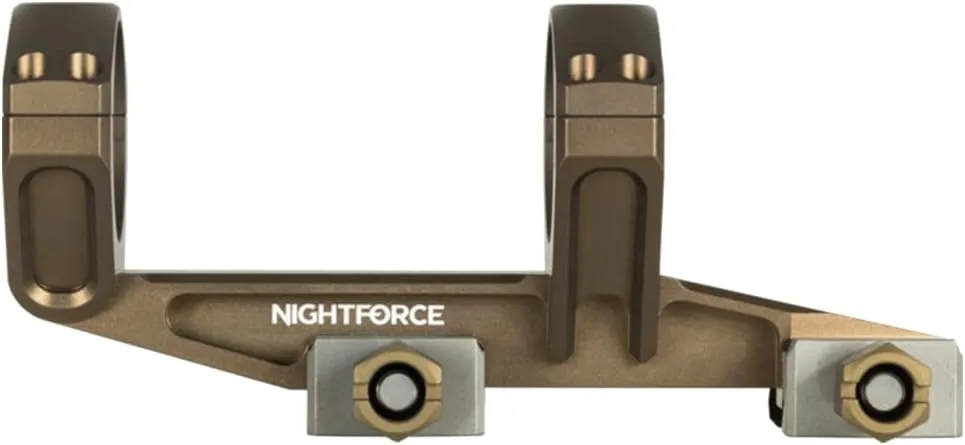 NightForce UltraMount 34mm 20 MOA 1.540" Lightweight Durable One-Piece Scope Ring Mount