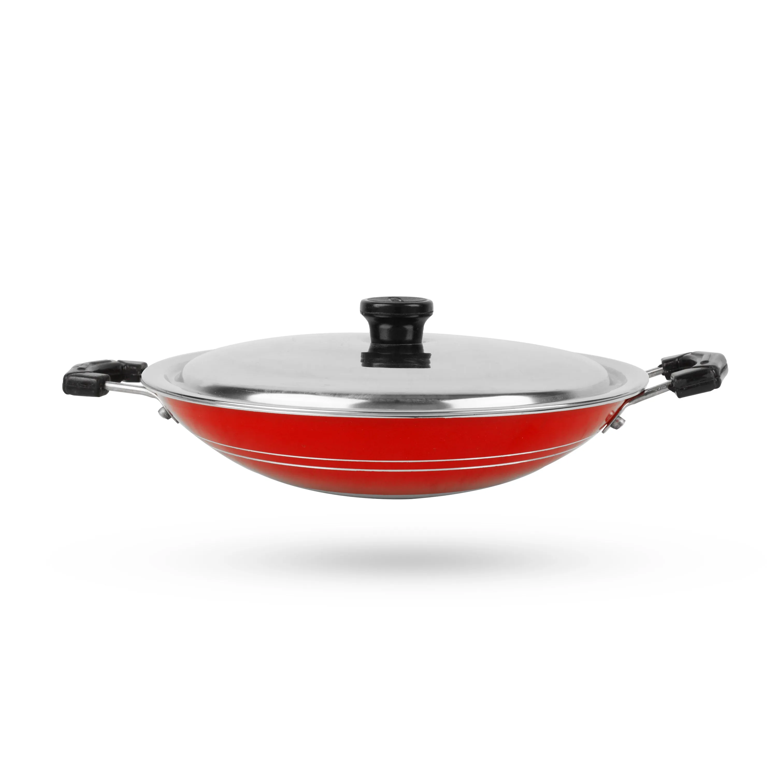 Non Stick Appa Kadai - 2.5 x 12 Inches | Nonstick Appachatti for Home/ 520 Gms Approx