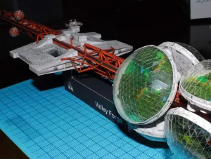 NZPOST Silent Running Valley Forge DIY Handcraft Paper Model KIT