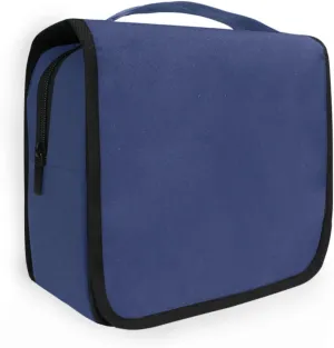 ODAWA Noble Blue Toiletry Bags Makeup Storage Bag with Hooks Women's Makeup Organizer Cosmetic Bags