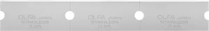 OLFA 120mm Stainless Steel Razor Scraper Blades, 30 Blades (GSB-1S) - 120mm Heavy Duty Replacement Razor Scraper Blades for Glass, Roofing, Paint, Floors, Fits Most 120mm Scrapers