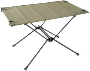 Outdoor Camping Table Portable Camping Table Folding Side Table Aluminum for Outdoor Travel Hiking Camping Furniture(Green)