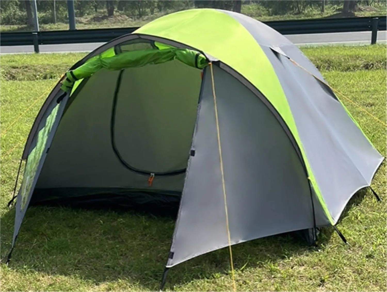 Outdoor Camping Tent Four Seasons Windproof and Rainproof Double-Layer Portable Travel Tent