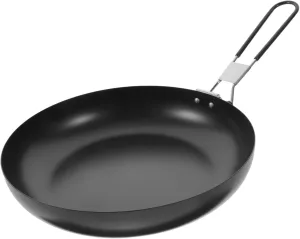 Outdoor Cooking Pot Camping Cookware Non-Stick Surface Compact Folding Pan