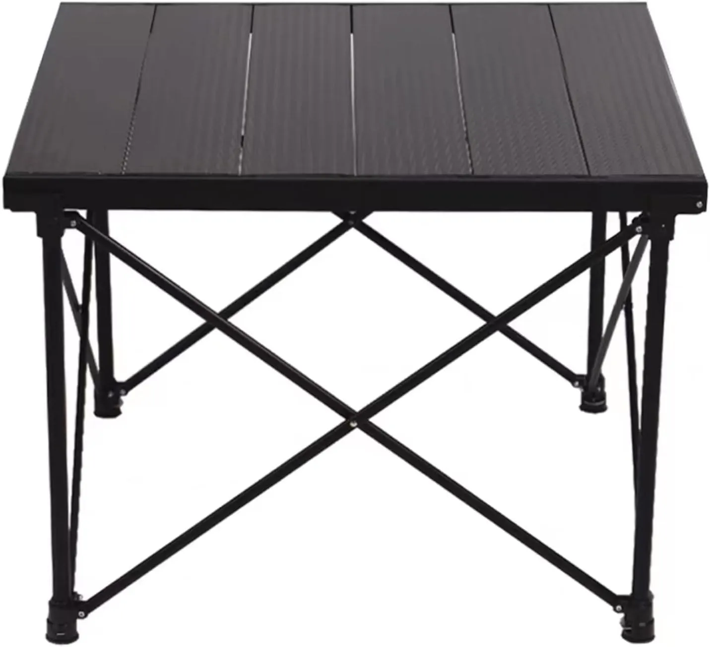 Outdoor Folding Camping Table with 2 Adjustable Heights of,Portable Camp Tables with Storage Bag, Roll Up Picnics Table for Travel Picnic