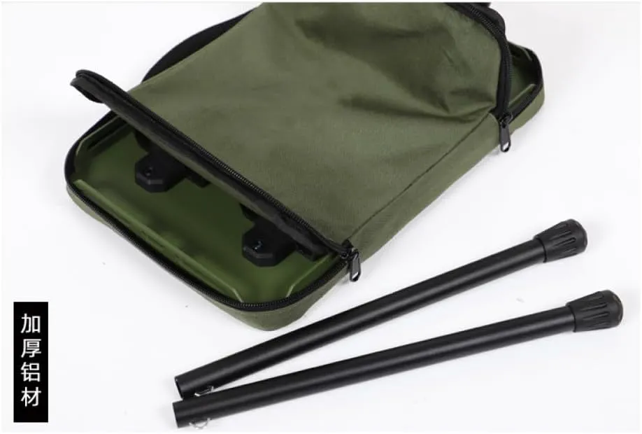 Outdoor Table Camping Stool Aluminum Alloy Portable Picnic Fishing Desk air,B01,1