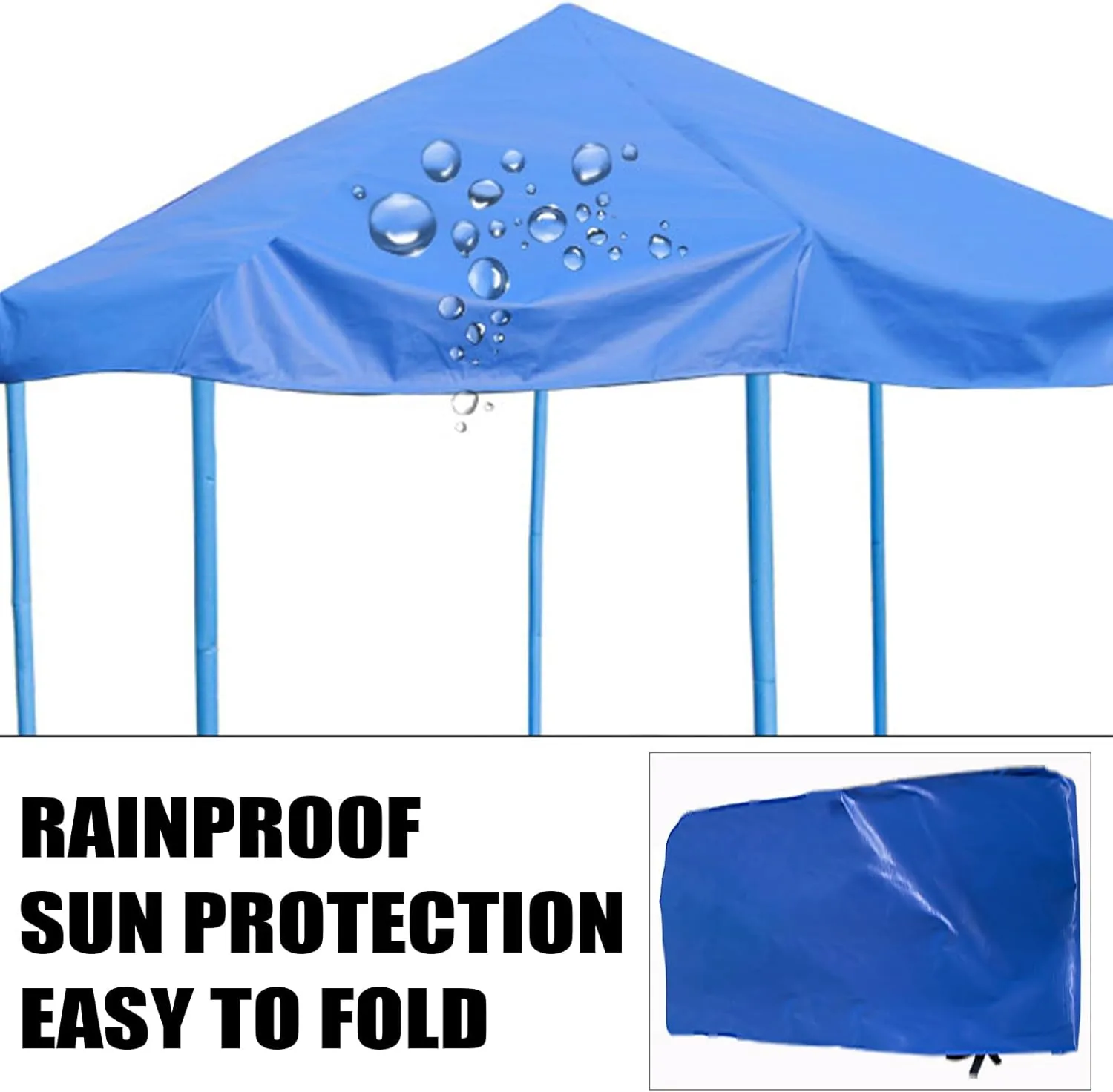 Outdoor Trampoline Canopy Fitness Trampoline Tent Cloth Trampoline Frame Accessories, Sunshade Cover, Rainproof Snow