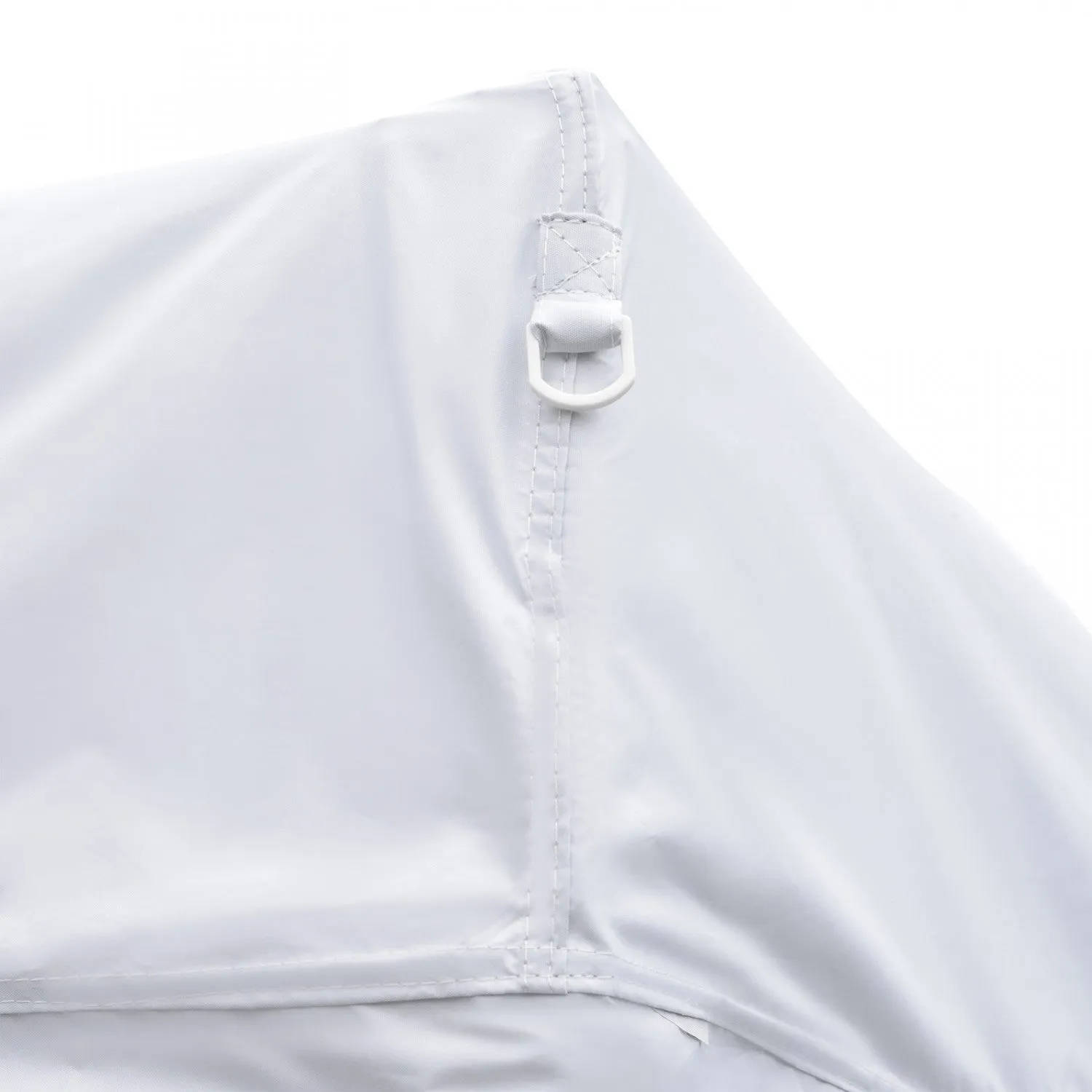 Outsunny 10'x10' Pop Up Canopy With 2 Tier Vented Roof Carrying Bag White|Outsunny 10'x10' Auvent Avec Sac De Transport Toit A 2 Niveaux, Blanc