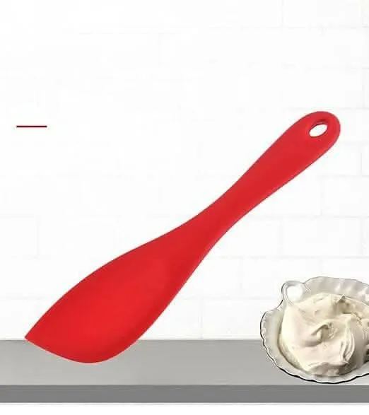 P-plus international silicone spatulas for non-stick cooking (multi colour, pack of 2)