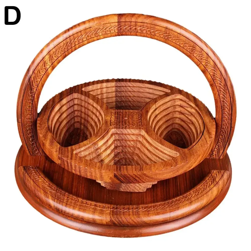 Pakistani Wood Foldable Fruit Basket