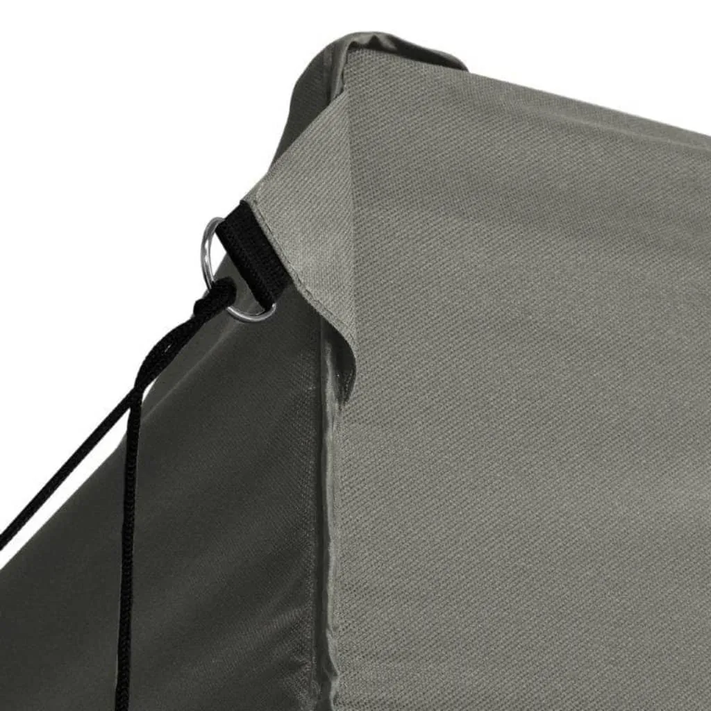 Party Tent Outdoor Canopy Folding Patio Gazebo with 3 Sidewalls Steel