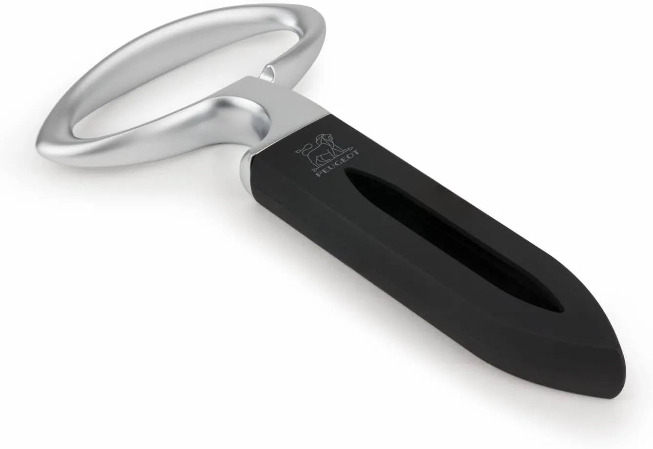 Peugeot - Mathus Corkscrew - Two-Prong Bottle Opener For Old-Style Corks, Black, 4.5 Inches