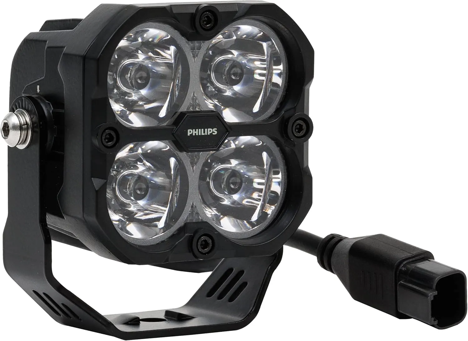 Philips Ultinon Drive 5000 Series 3" LED Pod Cube | Spot Light with 3480 Raw Lumens | LED Lights for ATV, UTV, 4x4, Car, Truck Lights | 1 PC | UD5001CX1