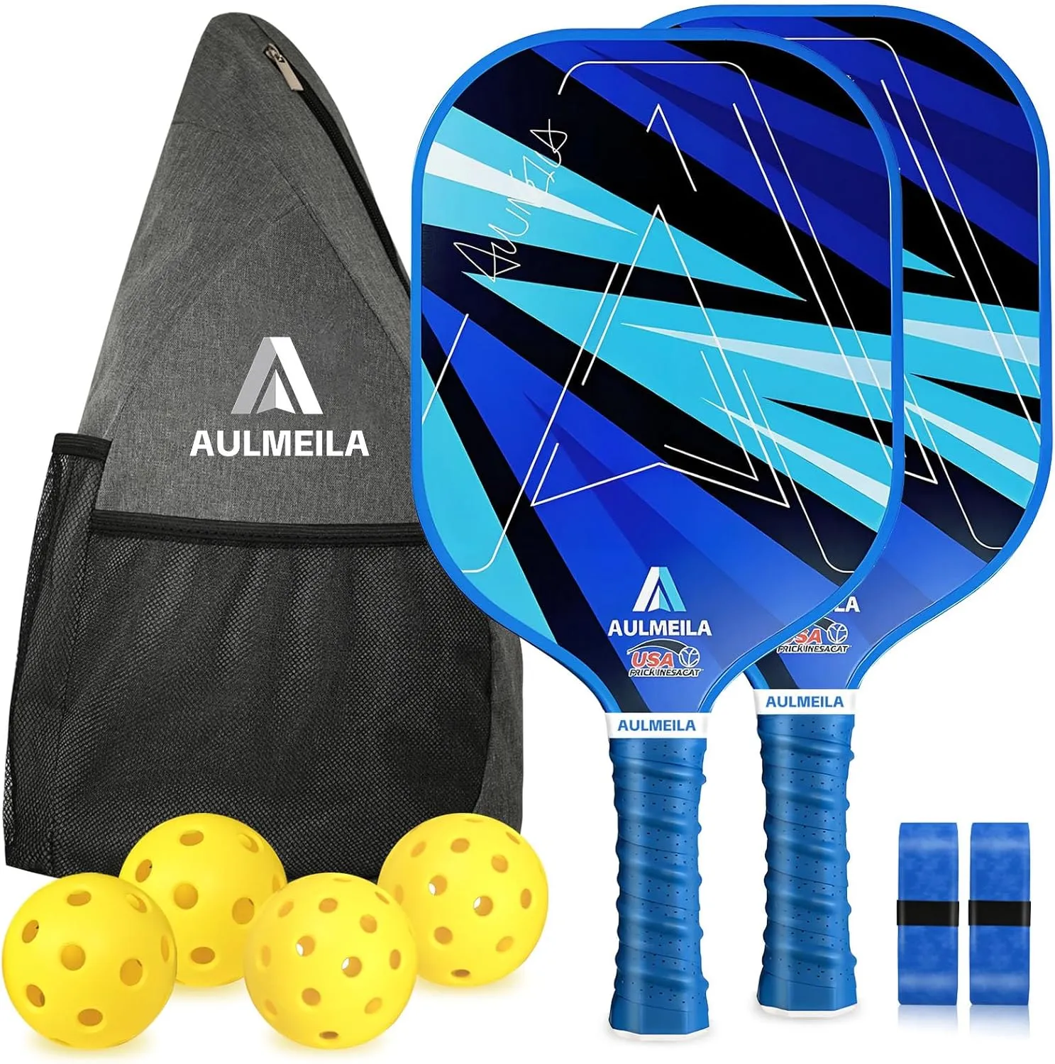 Pickleball Paddles Set of 2, 2025 USAPA Approved Pickleball Set