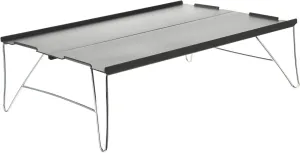 Picnic Table Portable Aluminum Alloy Folding Grill Table for Camping BBQ Outdoor Dining Beach and Picnics Lightweight Easy to Open and Store Space-Saving Design