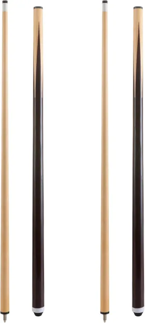 Pool Cue Stick/Billairds cue Stick Pool Stick 58" Set of 2/Set of 4 /Set of 4 20OZ, 48" Set of 2/ Set of 4, with Different Weight/Size/Quantity