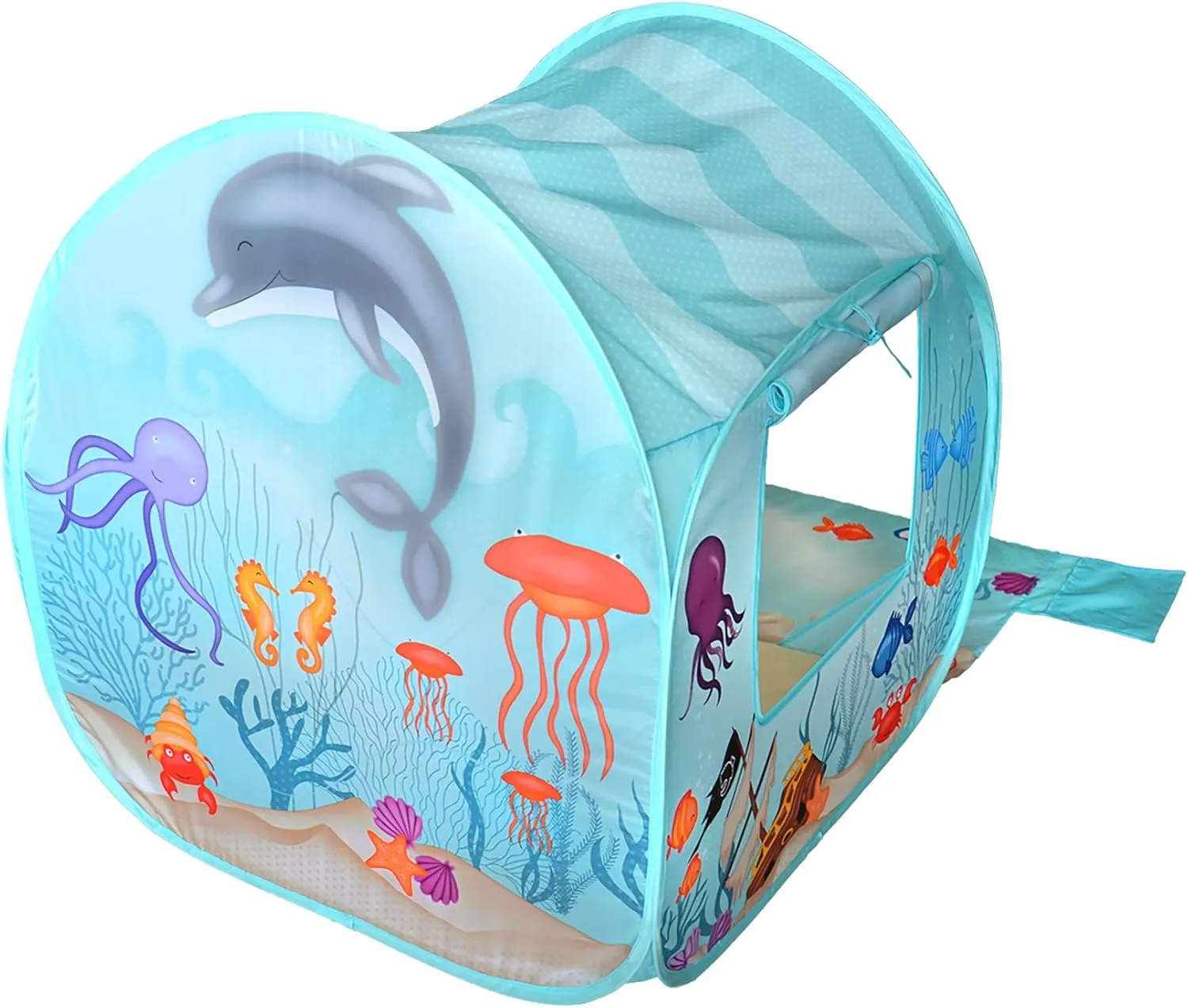 pop-it-up Fun2Give Pop-it-Up Beach Play Tent - Ocean Adventures