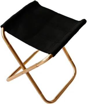 POPETPOP Camping Mini Folding Chair Aluminum Alloy Easy Setup Multi-Functional Stool for Outdoor Activities